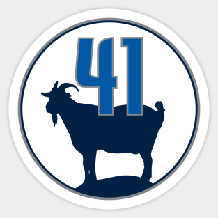 GOAT Dirk 41 Sticker